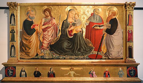 Altarpiece of Sapienza Nuova, , Benozzo Gozzoli