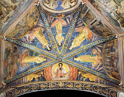 St Francis in Glory and Saints, 1452, Benozzo Gozzoli