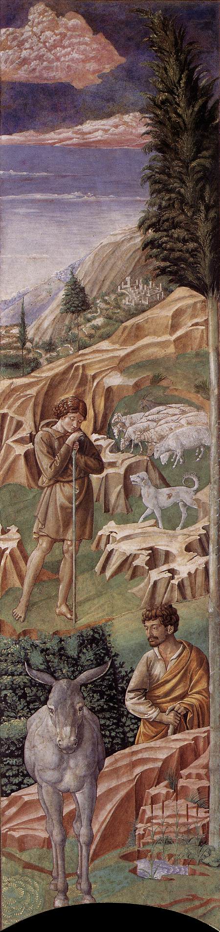The Vigil of the Shepherds, 1459, Benozzo Gozzoli