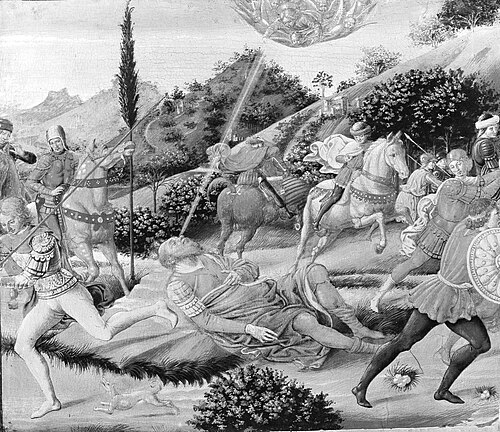 The Conversion of Saint Paul, 1468, Benozzo Gozzoli