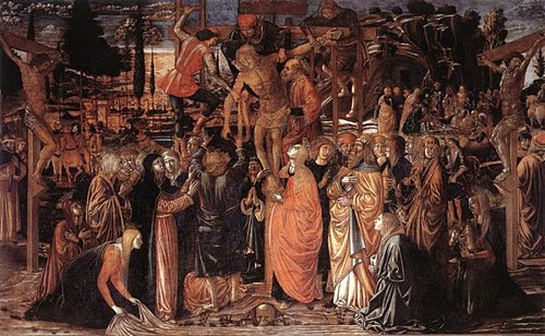 La Descente de croix, 1491, Benozzo Gozzoli