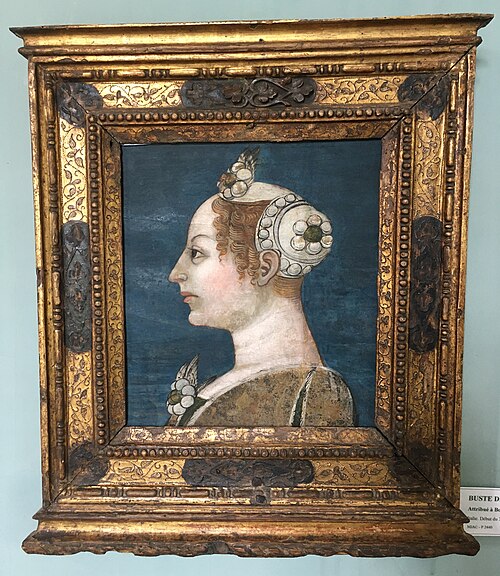 Buste de femme, , Bonifacio Bembo