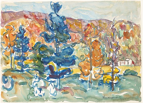 Automne, 1913, Maurice Prendergast