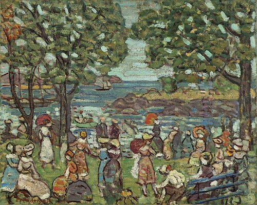 Salem Cove, 1916, Maurice Prendergast