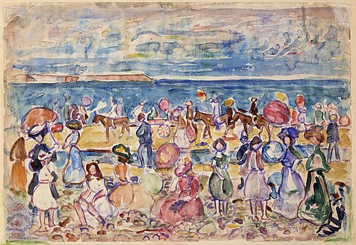 Holiday in New England, 1910, Maurice Prendergast