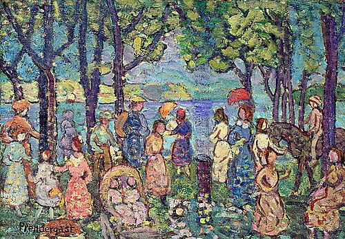 Summer, New England, 1912, Maurice Prendergast