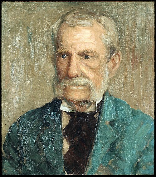 Portrait of Maurice Prendergast's Father, 1888, Maurice Prendergast