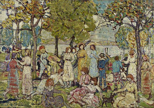 Holidays, 1920, Maurice Prendergast
