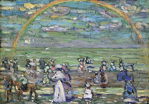 Rainbow, 1905, Maurice Prendergast