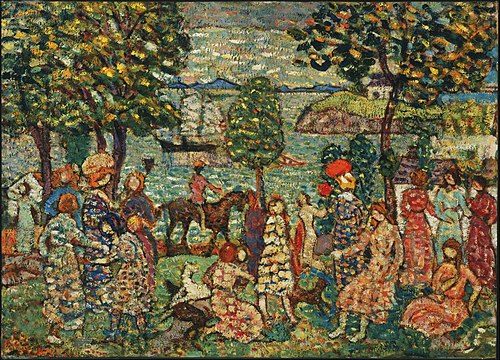 Fantasy, 1917, Maurice Prendergast