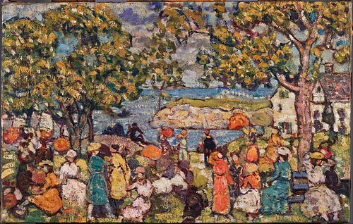 Picnic, 1913, Maurice Prendergast