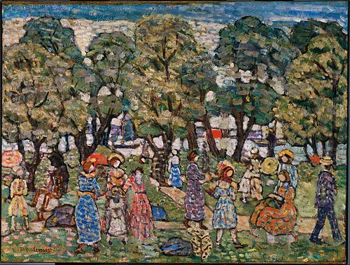 Under the Trees, 1913, Maurice Prendergast