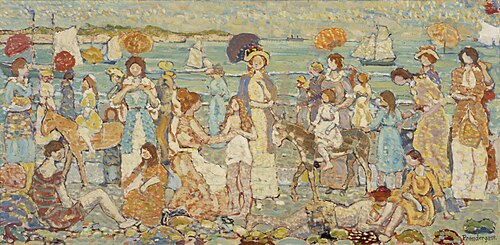 The Beach "No. 3", , Maurice Prendergast