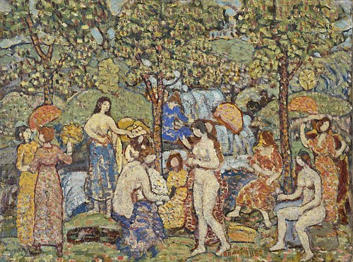 Idyl, , Maurice Prendergast