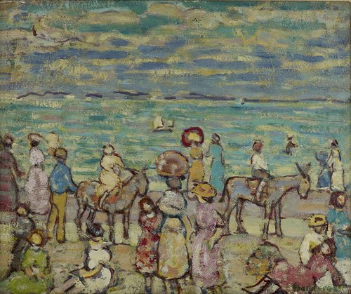 The Beach, 1915, Maurice Prendergast