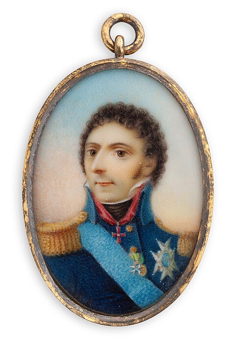 Kaarle XIV Juhana, 1850, Carl Robert Fahlcrantz