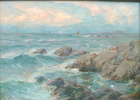 Rocky Coast, 1922, Betzy Akersloot-Berg