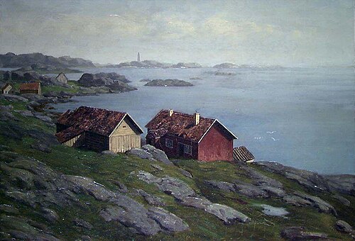 Landscape at the Coast, 1879, Betzy Akersloot-Berg