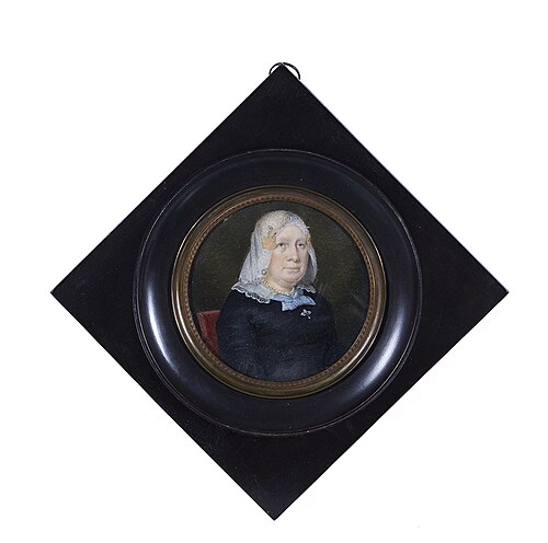 Echtgenote van Sytzes Calkema, 1861, Daniël Nederveen