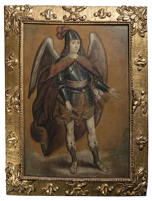 Saint Michael Archangel, Celestial Warrior, Protector of Souls, 1660, Baltasar Vargas de Figueroa