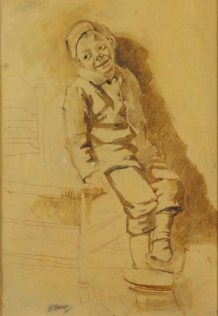 Haarlem Boy, 1910, Herman Kruyder