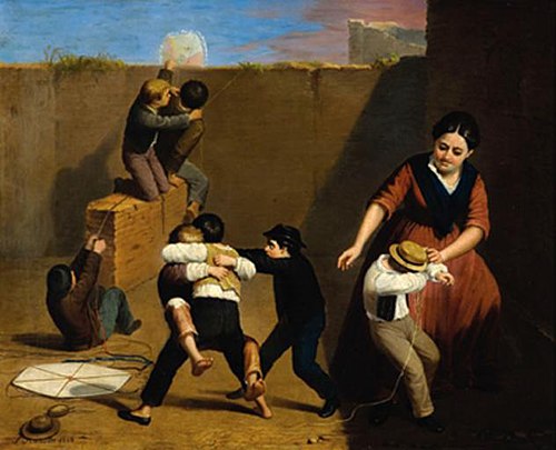 La cometa, 1868, Benjamín Franklin Rawson