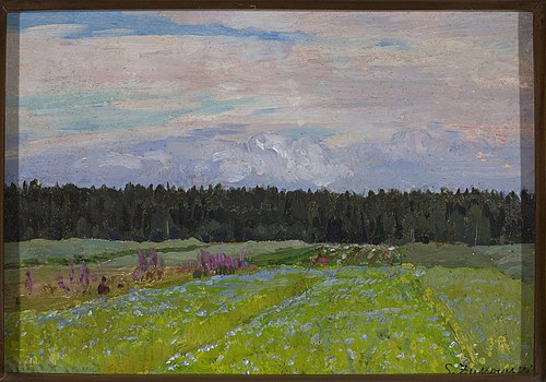 Paysage, 1895, Stanislas Joukovski
