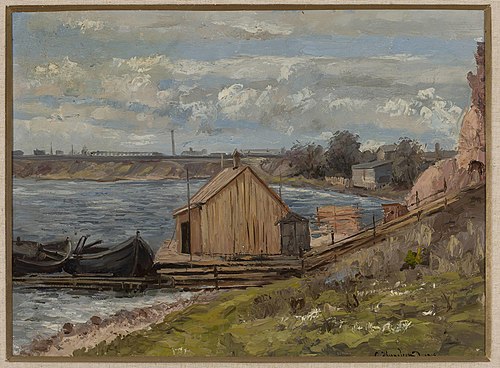 Paysage, 1916, Stanislas Joukovski