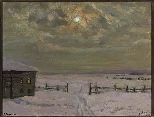 Remote Russian north – Vyatka, 1920, Stanislas Joukovski