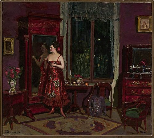 Before the masquerade, 1923, Stanislas Joukovski