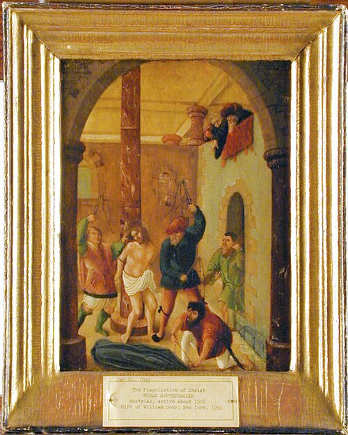 The Flagellation of Christ, 1510, Urban Goertschacher