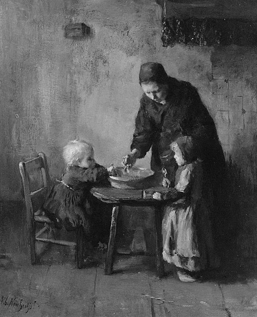Mid-day Meal, , Albert Neuhuys
