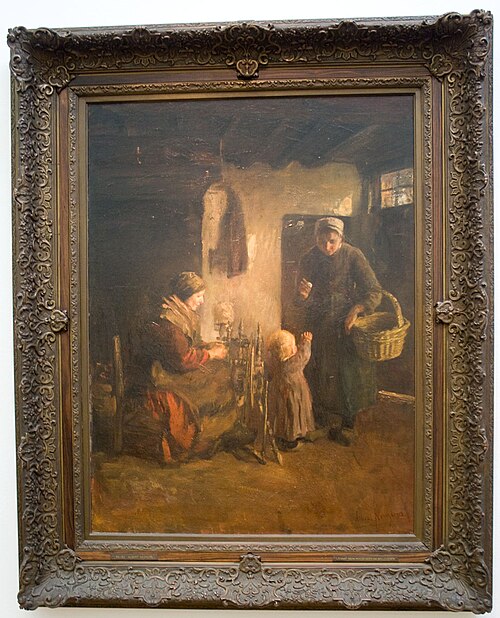Moeders lieveling, 1886, Albert Neuhuys