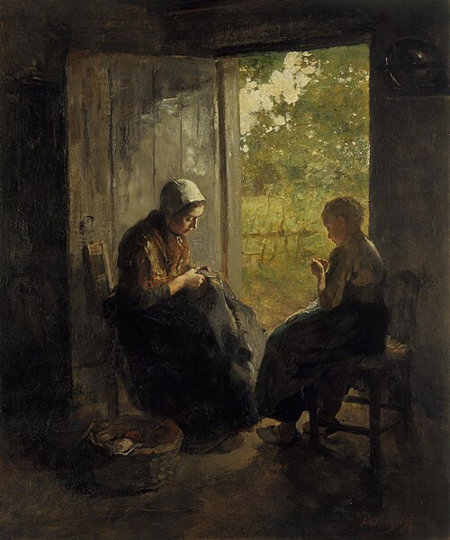 Busy, 1882, Albert Neuhuys