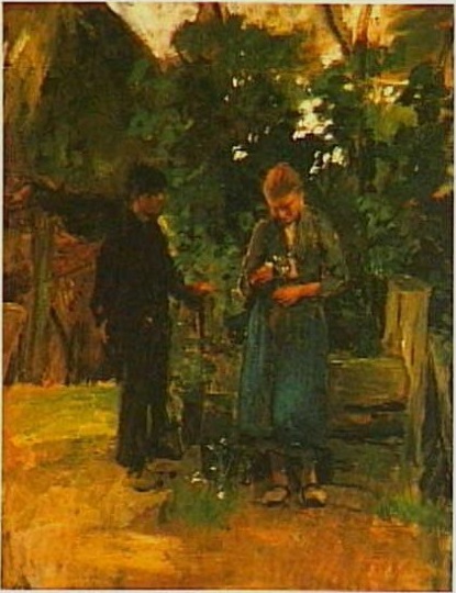 The Proposal, 1892, Albert Neuhuys