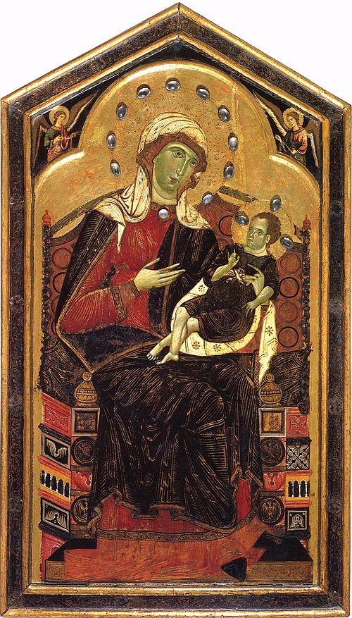 Vierge à l'Enfant dite Madonna Galli-Dunn, 1265, Dietisalvi di Speme