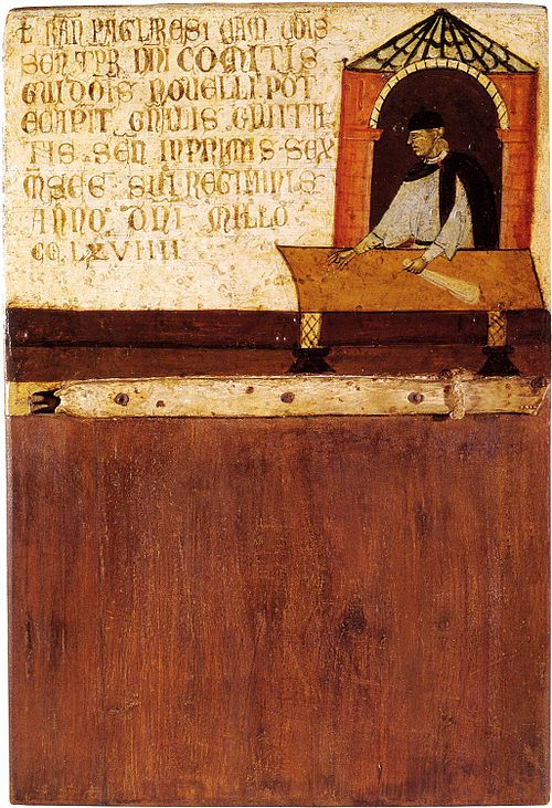 Tavoletta di biccherna del camarlengo Ranieri Pagliaresi, 1270, Dietisalvi di Speme