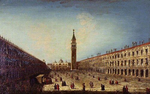 The Piazza San Marco, , Michele Marieschi