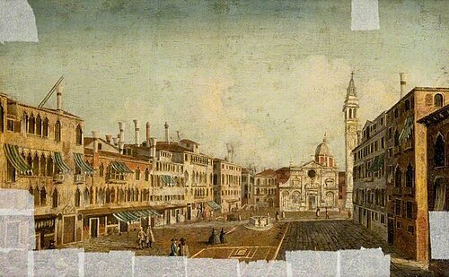 Venice: View of the Campo Santa Maria Formosa, , Michele Marieschi