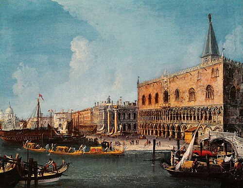 Riva degli Schiavoni, 1730, Michele Marieschi