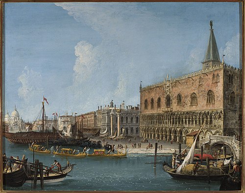 Ponte di Rialto, 1730, Michele Marieschi