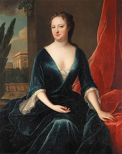 Portrait d'une dame, 1730, Maria Verelst