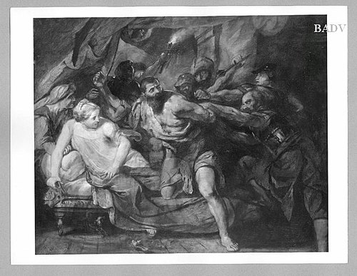 Samson and Delila (Copy after Rubens), 1848, Anselm Feuerbach