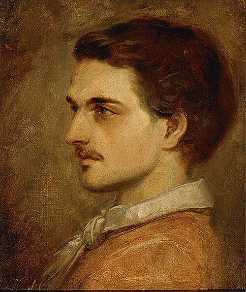 Autoportrait, 1853, Anselm Feuerbach