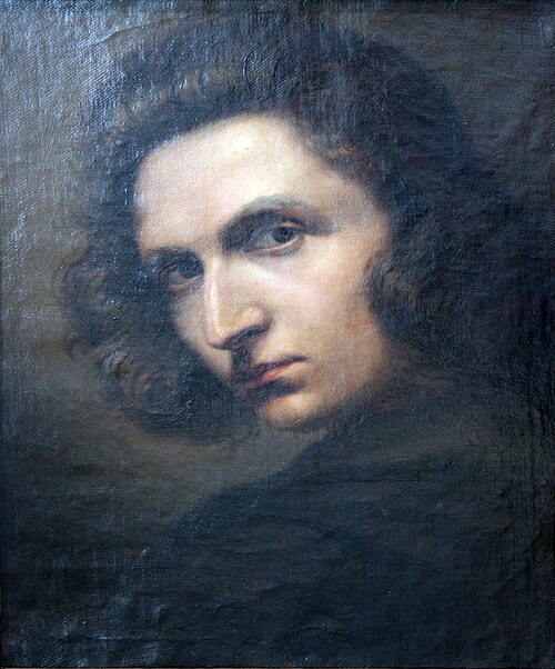 Self-Portrait, 1840, Anselm Feuerbach