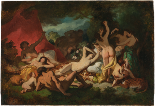 Scène de bacchanale, 1855, Anselm Feuerbach