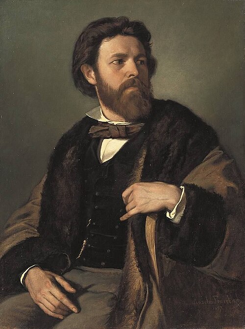 Julius Allgeyer, 1857, Anselm Feuerbach