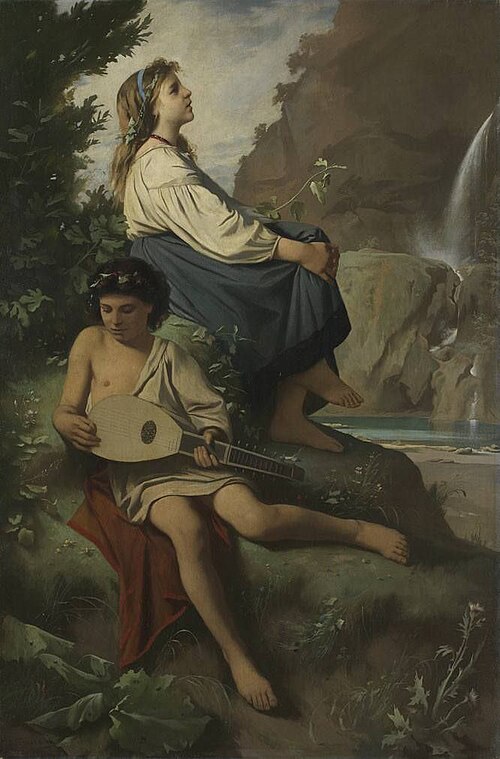 Ricordo di Tivoli, 1868, Anselm Feuerbach