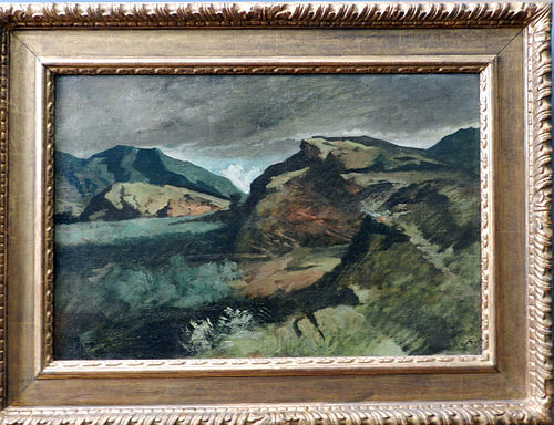 Heroische Landschaft (1855), 1855, Anselm Feuerbach