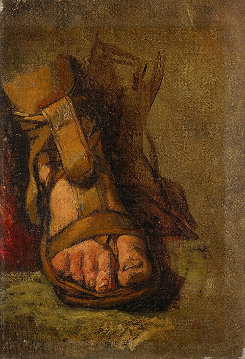 Fuss-Studie, 1870, Anselm Feuerbach